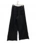 CLEL (クレイル) 3D Tuck Sweat Pants ブラック サイズ:L 未使用品：4000円