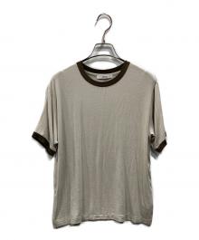 JOURNAL STANDARD relume（ジャーナルスタンダード レリューム）の古着「リネンミックスリンガーTEE」｜グレー