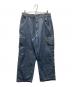 X-LARGE（エクストララージ）の古着「DENIM CARGO PANTS」｜インディゴ