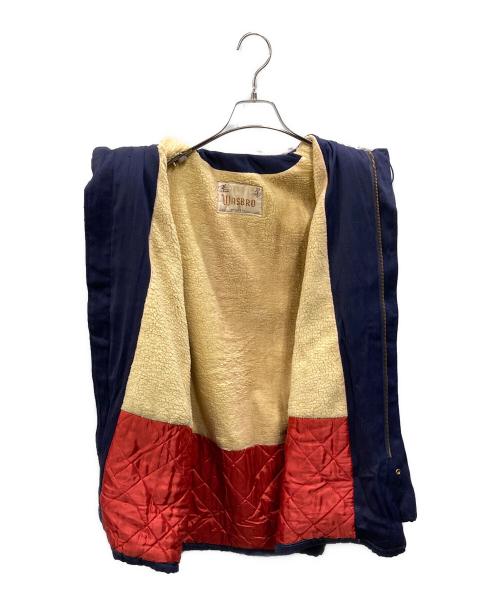 WASBRO（ワスブロ）WASBRO (ワスブロ) ボア襟ヴィンテージジャケット ネイビー サイズ:表記なしの古着・服飾アイテム