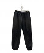 LOS ANGELES APPARELロサンゼルスアパレル）の古着「14oz HEAVY FLEECEスウェットパンツ」｜ブラック