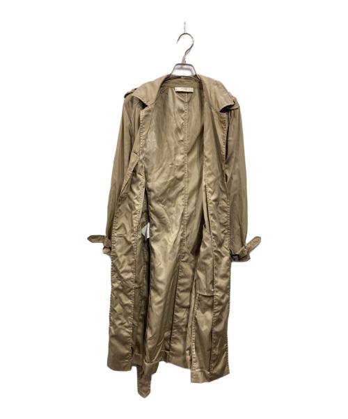 PRADA（プラダ）PRADA (プラダ) ナイロンツイルコート ベージュ サイズ:42の古着・服飾アイテム