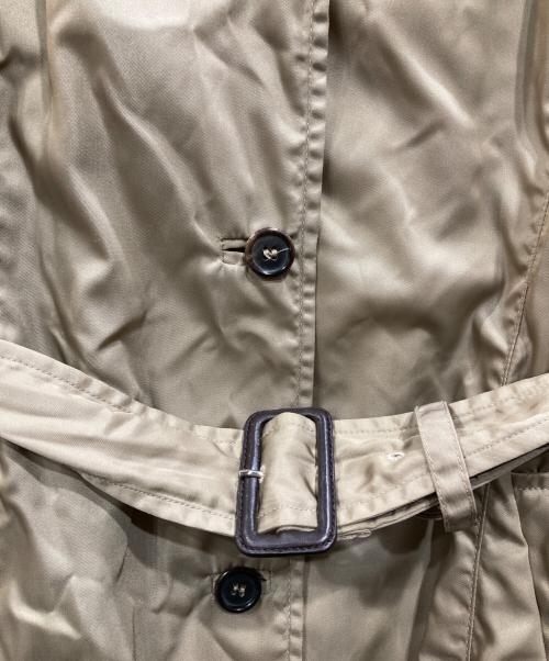 PRADA（プラダ）PRADA (プラダ) ナイロンツイルコート ベージュ サイズ:42の古着・服飾アイテム