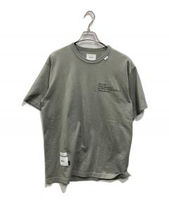 中古・古着通販】WTAPS (ダブルタップス) プリントTシャツ ベージュ 中古・古着通販】WTAPS (ダブルタップス) プリントTシャツ ベージュ