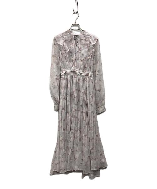 rosemuse（ロゼミューズ）rosemuse (ロゼミューズ) sheer floral one-piece ピンク サイズ:Sの古着・服飾アイテム