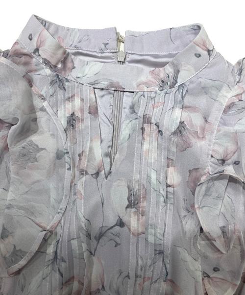 rosemuse（ロゼミューズ）rosemuse (ロゼミューズ) sheer floral one-piece ピンク サイズ:Sの古着・服飾アイテム