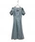 rosemuse（ロゼミューズ）の古着「denim puff sleeves dress」｜インディゴ