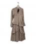 rosemuse（ロゼミューズ）の古着「original line dress」｜ブラウン