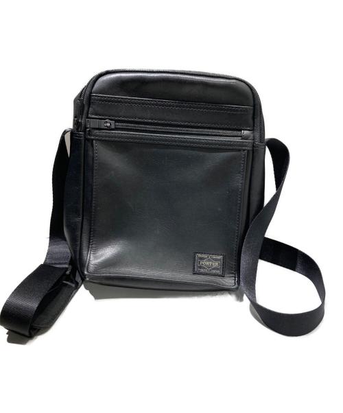 PORTER（ポーター）PORTER (ポーター) BLEND POUCH ブラウン×ネイビーの古着・服飾アイテム