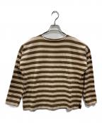 G.F.G.Sジーエフジーエス）の古着「MOKU Boat Neck」｜ブラウン
