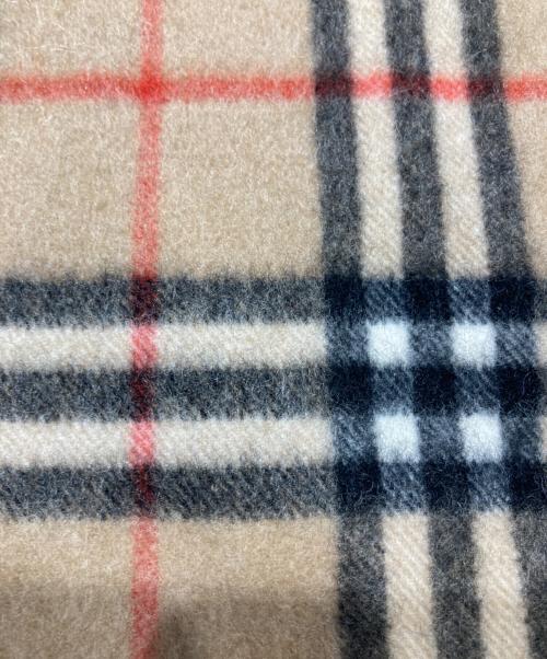 BURBERRY LONDON（バーバリーロンドン）BURBERRY LONDON (バーバリーロンドン) ノヴァチェック カシミヤマフラー ブラウンの古着・服飾アイテム