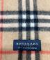 BURBERRY LONDON (バーバリーロンドン) ノヴァチェック カシミヤマフラー ブラウン：8000円
