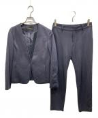 green label relaxingグリーンレーベルリラクシング）の古着「[手洗い可能/ツイルジャージ] セットアップ」｜ネイビー