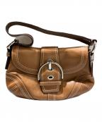 COACHコーチ）の古着「オールドソーホー ミニハンドバッグ」｜ブラウン