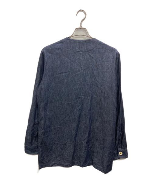 PAUL SMITH（ポールスミス）Paul Smith (ポールスミス) デニム シャツカーディガン インディゴ サイズ:SIZE Lの古着・服飾アイテム