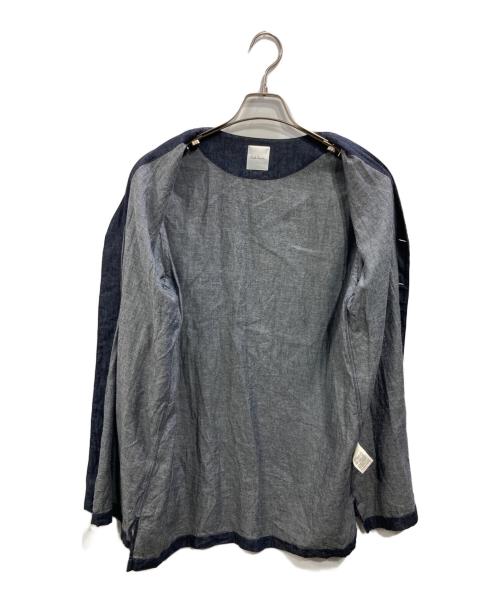 PAUL SMITH（ポールスミス）Paul Smith (ポールスミス) デニム シャツカーディガン インディゴ サイズ:SIZE Lの古着・服飾アイテム