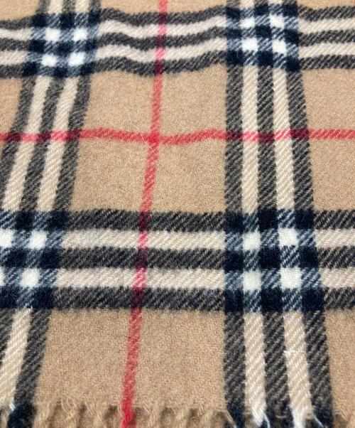 BURBERRY LONDON（バーバリーロンドン）BURBERRY LONDON (バーバリーロンドン) ノヴァチェック ラムウールマフラー ブラウンの古着・服飾アイテム