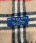 BURBERRY LONDON (バーバリーロンドン) ノヴァチェック ラムウールマフラー ブラウン：8000円