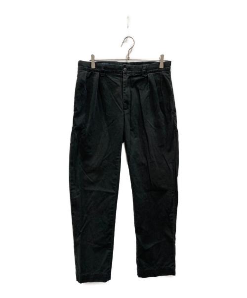 POLO RALPH LAUREN（ポロ・ラルフローレン）POLO RALPH LAUREN (ポロ・ラルフローレン) ETHAN PANT 2タックチノ ブラック サイズ:32の古着・服飾アイテム
