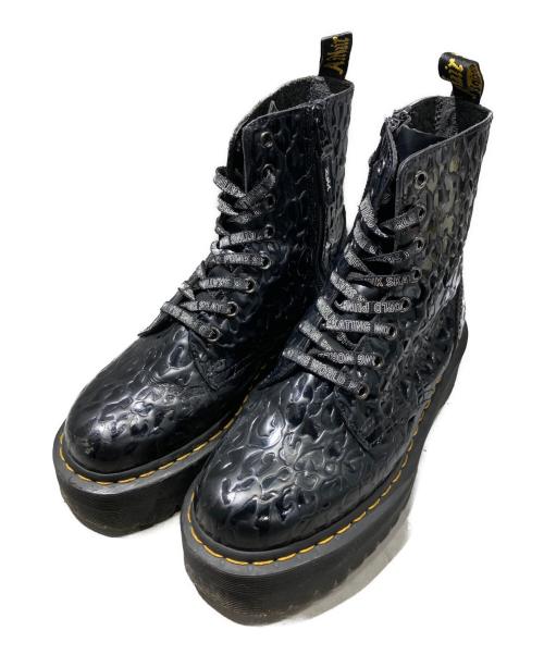 Dr.Martens（ドクターマーチン）Dr.Martens (ドクターマーチン) X-girl (エックスガール) JADON 8 HOLE BOOTS ブラック サイズ:UK5の古着・服飾アイテム