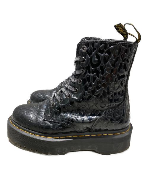 Dr.Martens（ドクターマーチン）Dr.Martens (ドクターマーチン) X-girl (エックスガール) JADON 8 HOLE BOOTS ブラック サイズ:UK5の古着・服飾アイテム