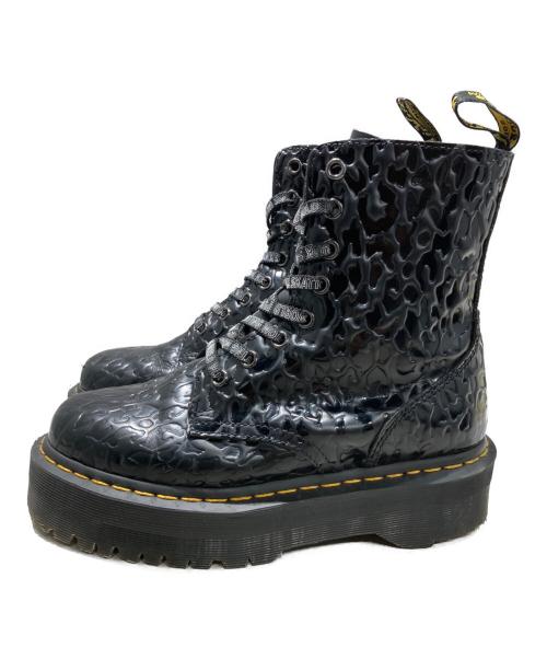 Dr.Martens（ドクターマーチン）Dr.Martens (ドクターマーチン) X-girl (エックスガール) JADON 8 HOLE BOOTS ブラック サイズ:UK5の古着・服飾アイテム