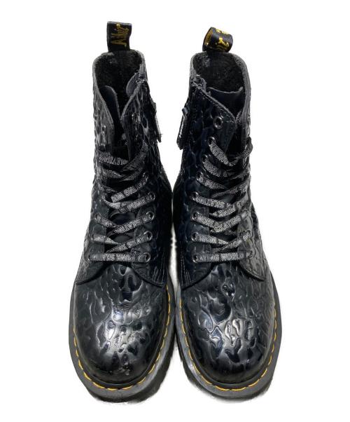 Dr.Martens（ドクターマーチン）Dr.Martens (ドクターマーチン) X-girl (エックスガール) JADON 8 HOLE BOOTS ブラック サイズ:UK5の古着・服飾アイテム