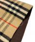 中古・古着 Burberry's (バーバリーズ) ノヴァチェックウールマフラー ブラウン：6000円