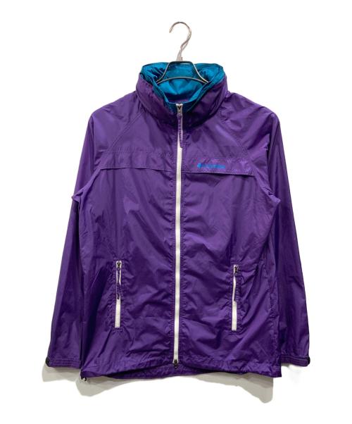Columbia（コロンビア）Columbia (コロンビア) ナイロンジャケット パープル×グリーン サイズ:Lの古着・服飾アイテム