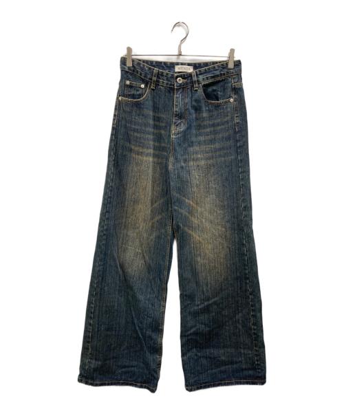 MENES（メネス）MENES (メネス) Vintage Fiber Washed Jeans（ヴィンテージ・ファイバー・ウォッシュ・ジーンズ） インディゴ サイズ:SIZE Sの古着・服飾アイテム
