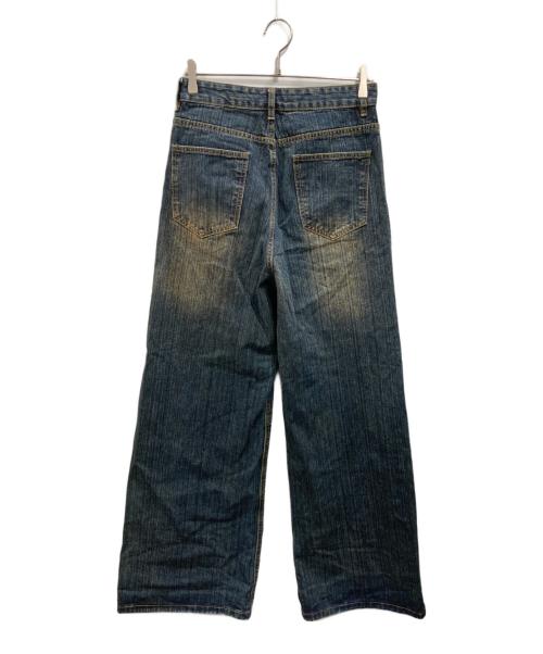 MENES（メネス）MENES (メネス) Vintage Fiber Washed Jeans（ヴィンテージ・ファイバー・ウォッシュ・ジーンズ） インディゴ サイズ:SIZE Sの古着・服飾アイテム