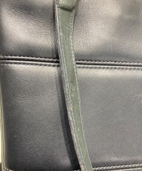 COACH（コーチ）COACH (コーチ) オールドバイカラーワンショルダーバッグ ネイビー×グリーンの古着・服飾アイテム