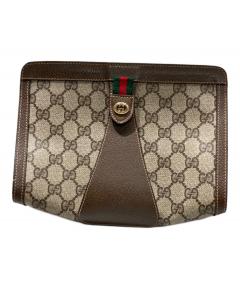 中古・古着通販】GUCCI (グッチ) GGキャンバス アクセサリーポーチ