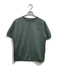 THE NORTH FACE（ザ ノース フェイス）の古着「S/S Light Comfort Crew（ショートスリーブ ライト コンフォート クルー）」｜グリーン