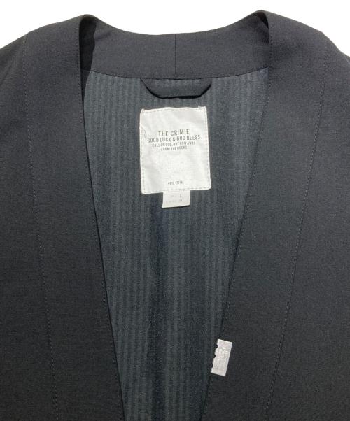 THE CRIMIE（ザ クライミー）THE CRIMIE (ザ クライミー) JIMMY SUITS JACKET ブラック サイズ:Lの古着・服飾アイテム