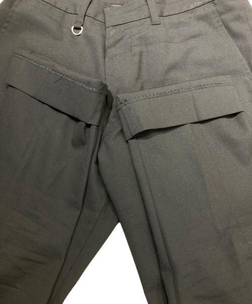 THE CRIMIE（ザ クライミー）THE CRIMIE (ザ クライミー) TAPERED ANKLE SUIT PANTS（テーパード アンクル スーツ パンツ） ブラック サイズ:SIZE Mの古着・服飾アイテム