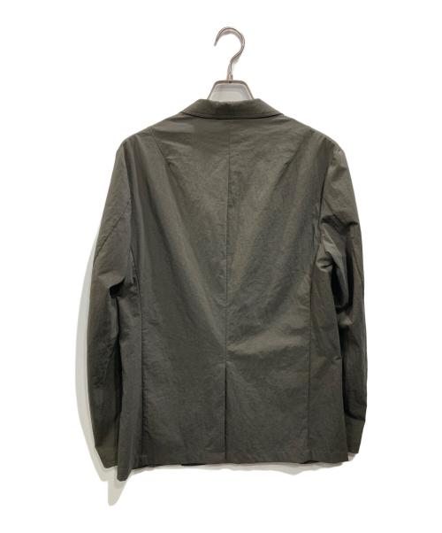 AOURE（アウール）AOURE (アウール) ナイロンストレッチセットアップ グリーン サイズ:Lの古着・服飾アイテム