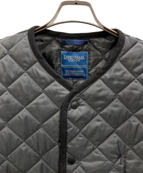LAVENHAM（ラベンハム）LAVENHAM (ラベンハム) CUSTOM GILET グレー サイズ:44の古着・服飾アイテム