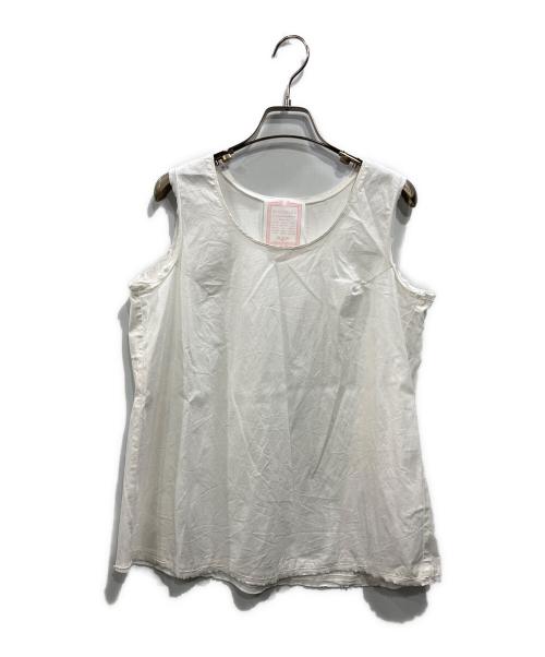 BEARDSLEY（ビアズリー）BEARDSLEY (ビアズリー) シャツタンク ホワイト サイズ:SIZE 0の古着・服飾アイテム