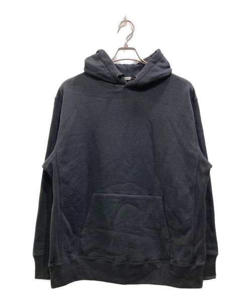 Denham（デンハム）Denham (デンハム) PRM LOOP HOODY(プレミアム ループ フーディー） ブラック サイズ:Lの古着・服飾アイテム