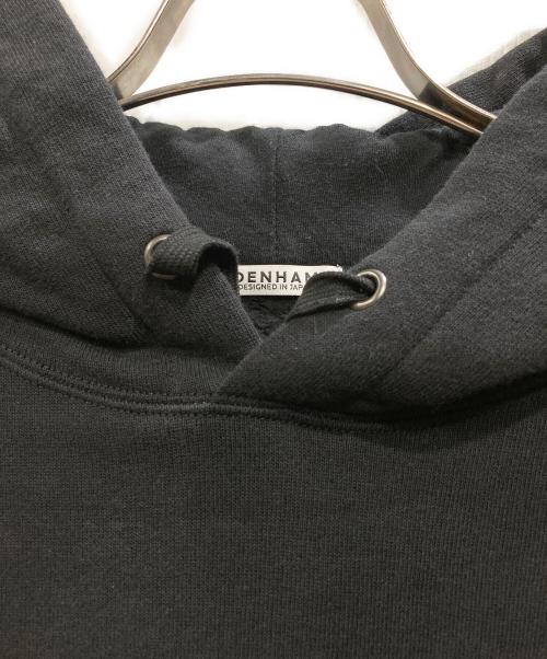 Denham（デンハム）Denham (デンハム) PRM LOOP HOODY(プレミアム ループ フーディー） ブラック サイズ:Lの古着・服飾アイテム