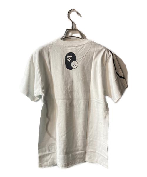 A BATHING APE（アベイシングエイプ）A BATHING APE (アベイシングエイプ) JOSHUA VIDES APE HEAD TEE ホワイト サイズ:Sの古着・服飾アイテム