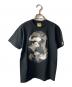 A BATHING APE（アベイシングエイプ）の古着「SPLINTER CAMO BIG APE HEAD TEE」｜ブラック