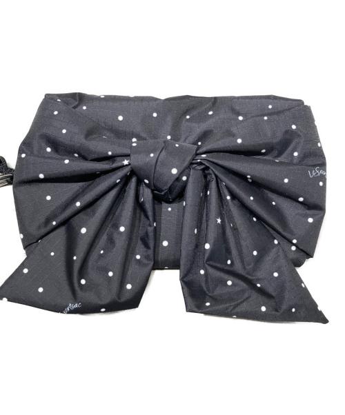 LeSportsac（レスポートサック）LeSportsac (レスポートサック) Snidel (スナイデル) BOW MULTI POUCH SET ブラックの古着・服飾アイテム