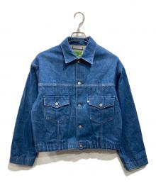 WESTOVERALLS（ウエストオーバーオールズ）の古着「857Bデニムトラッカージャケット」｜インディゴ