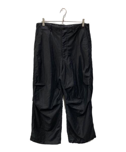 Graphpaper（グラフペーパー）Graphpaper (グラフペーパー) Light Moleskin Oversized Pants ブラック サイズ:1の古着・服飾アイテム
