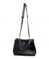 EMPORIO ARMANI (エンポリオ アルマーニ) MyEA ショッパー ディアプリント スモール ブラック：9000円