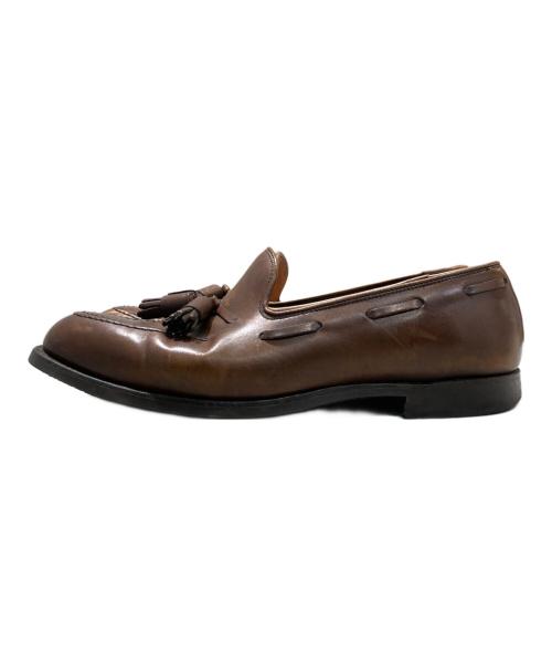 Crockett & Jones（クロケット＆ジョーンズ）Crockett & Jones (クロケット＆ジョーンズ) CAVENDISH 3 ブラウン サイズ:UK7Eの古着・服飾アイテム