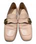 GUCCI (グッチ) GGマーモント ビットローファー ピンク サイズ:36 1/2：20000円