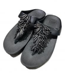 FIT FLOP（フィットフロップ）の古着「RUMBA サンダル」｜ブラック